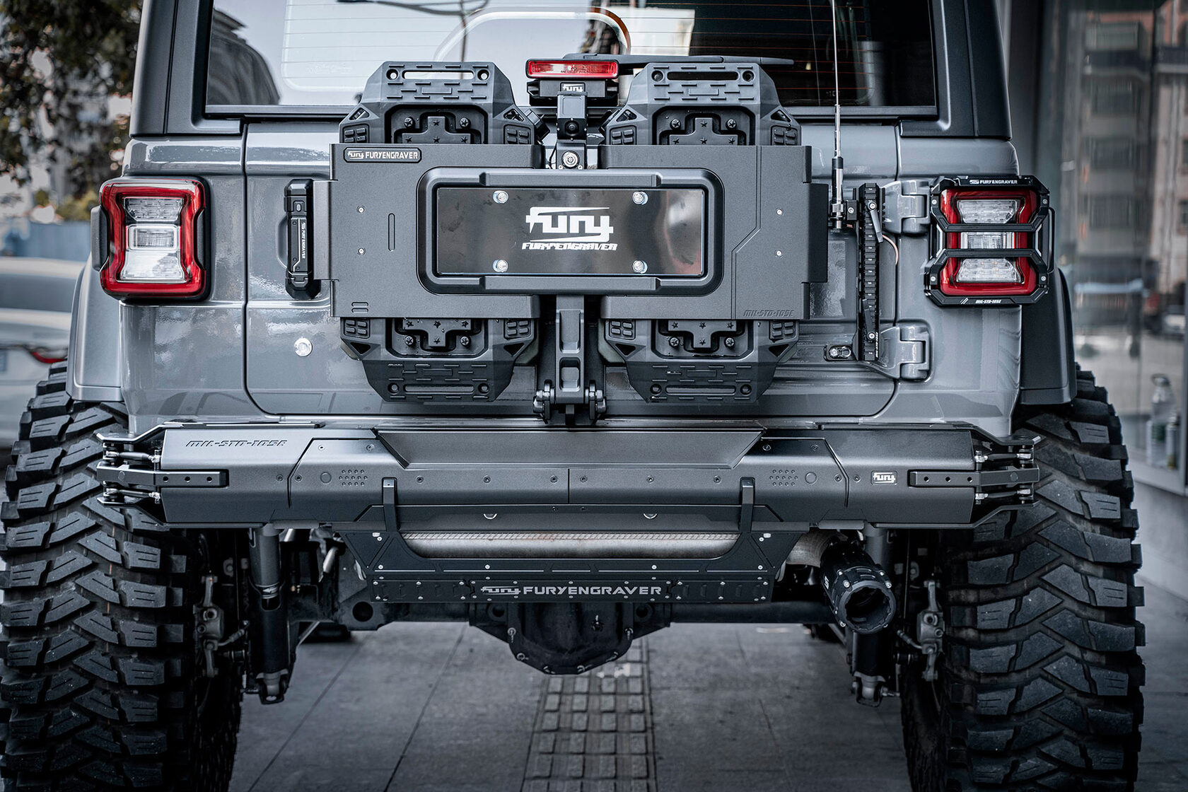 Задний бампер от JeepTerrain.ru