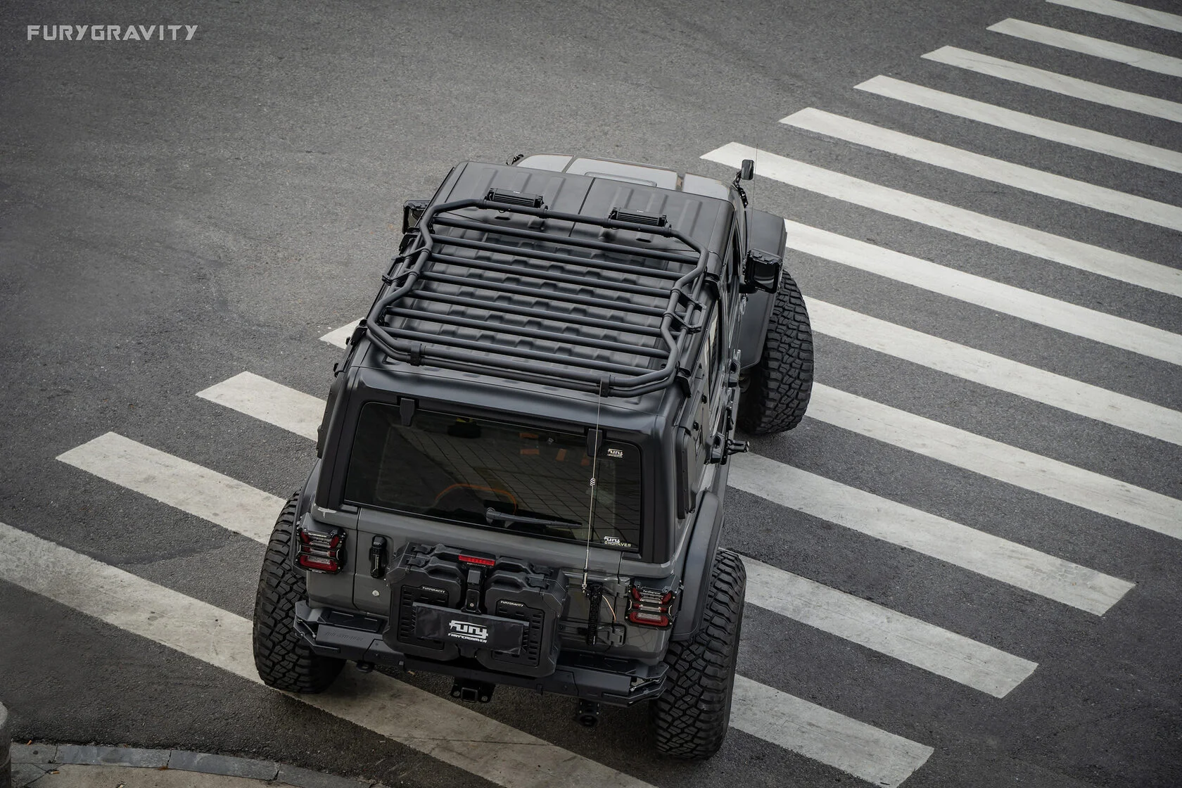 Алюминиевый багажник на крышу от JeepTerrain.ru