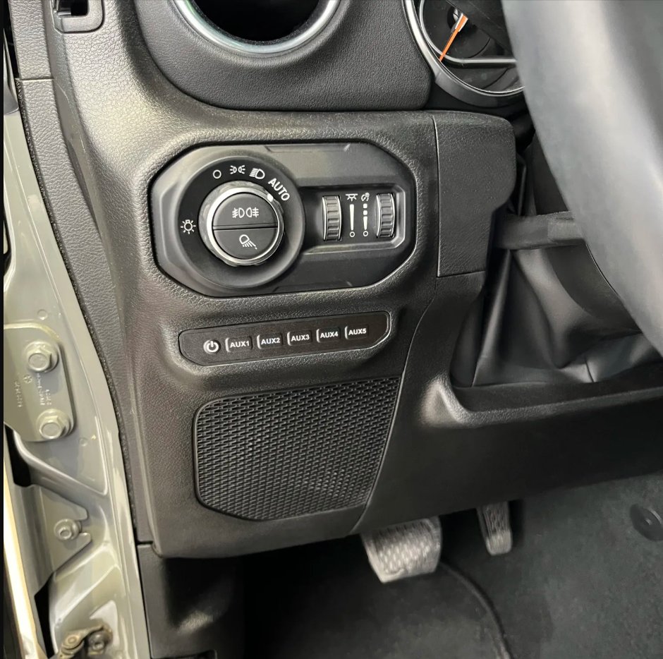 Панель кнопок для дополнительного с от JeepTerrain.ru