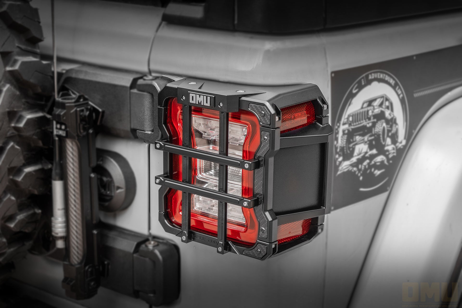 Защита задних фар от JeepTerrain.ru