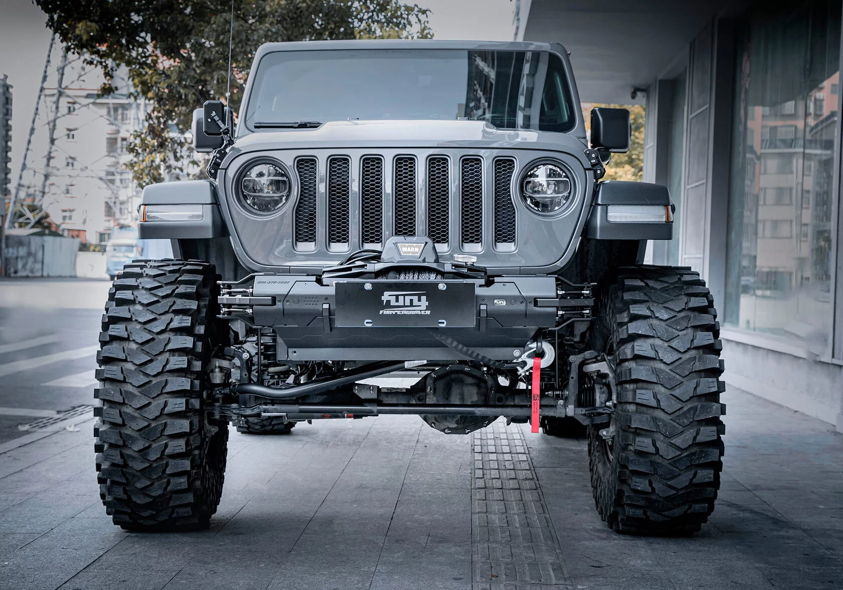  Передний бампер от JeepTerrain.ru